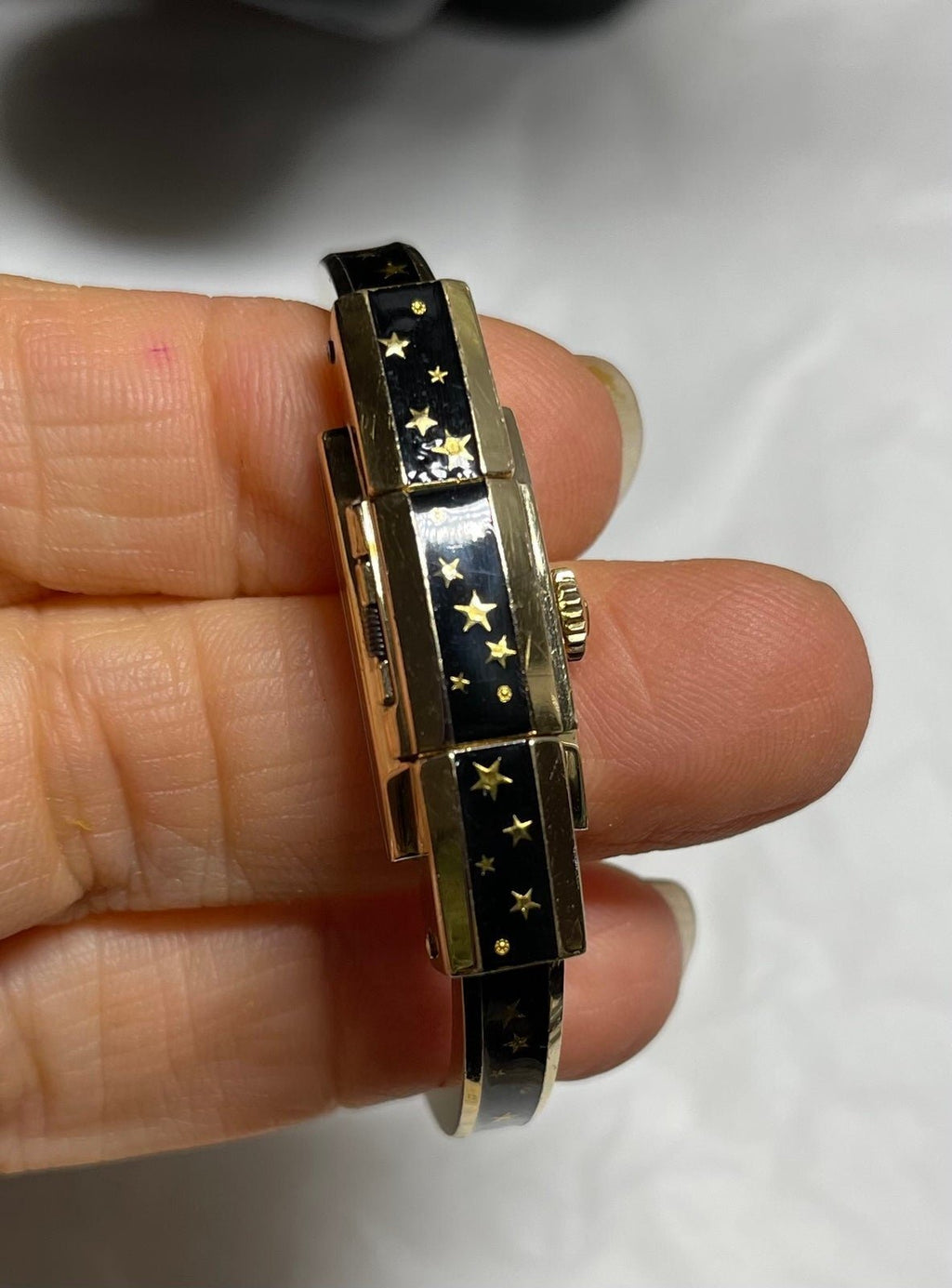 Vintage Bucherer 17 Jewels Gold Plated Mechanical Watch