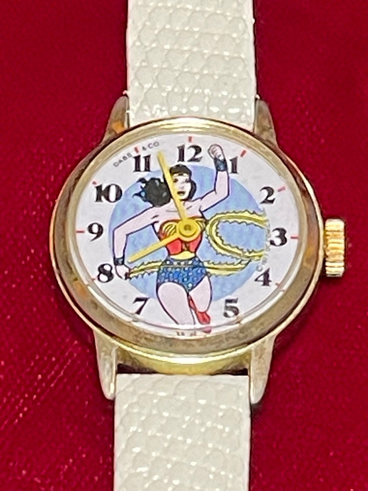 Dabs & Co 1977 SC Comics Inc Wonder Woman Watch