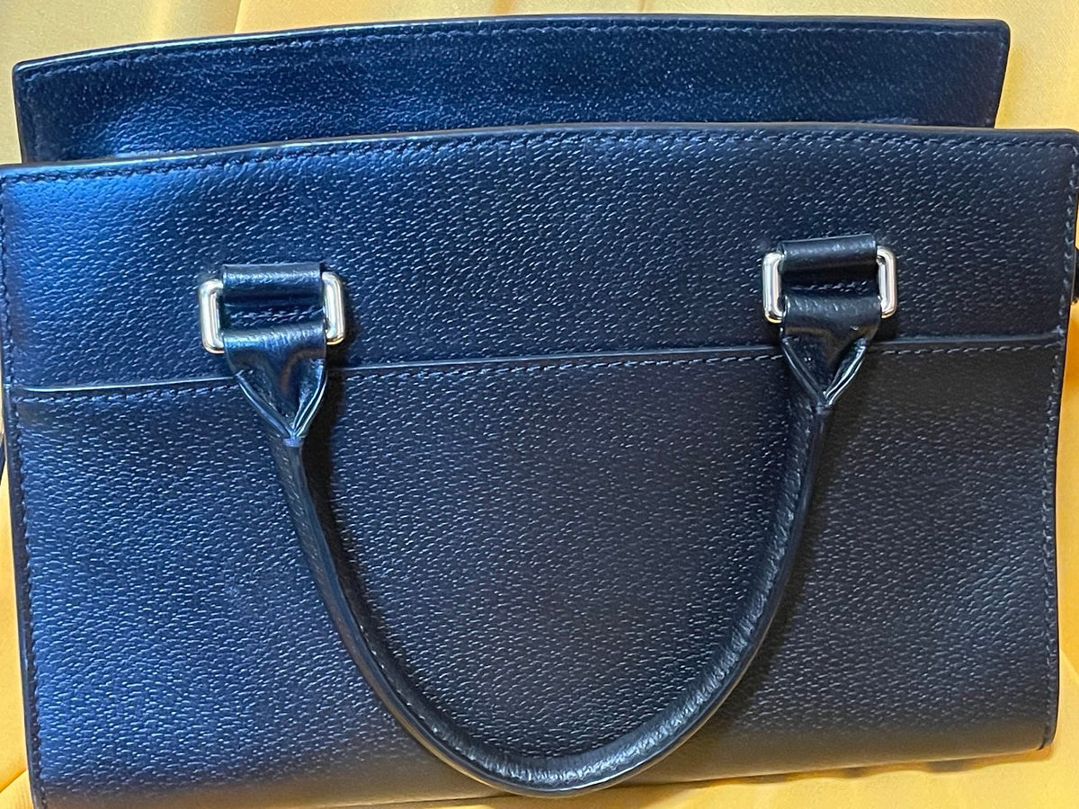 Kate Spade Cameron Black Leather Satchel Crossbody Bag + Cardholder Set