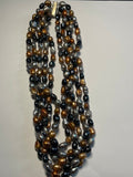 19” Sterling Freshwater Pearl Multi-strand Necklace
