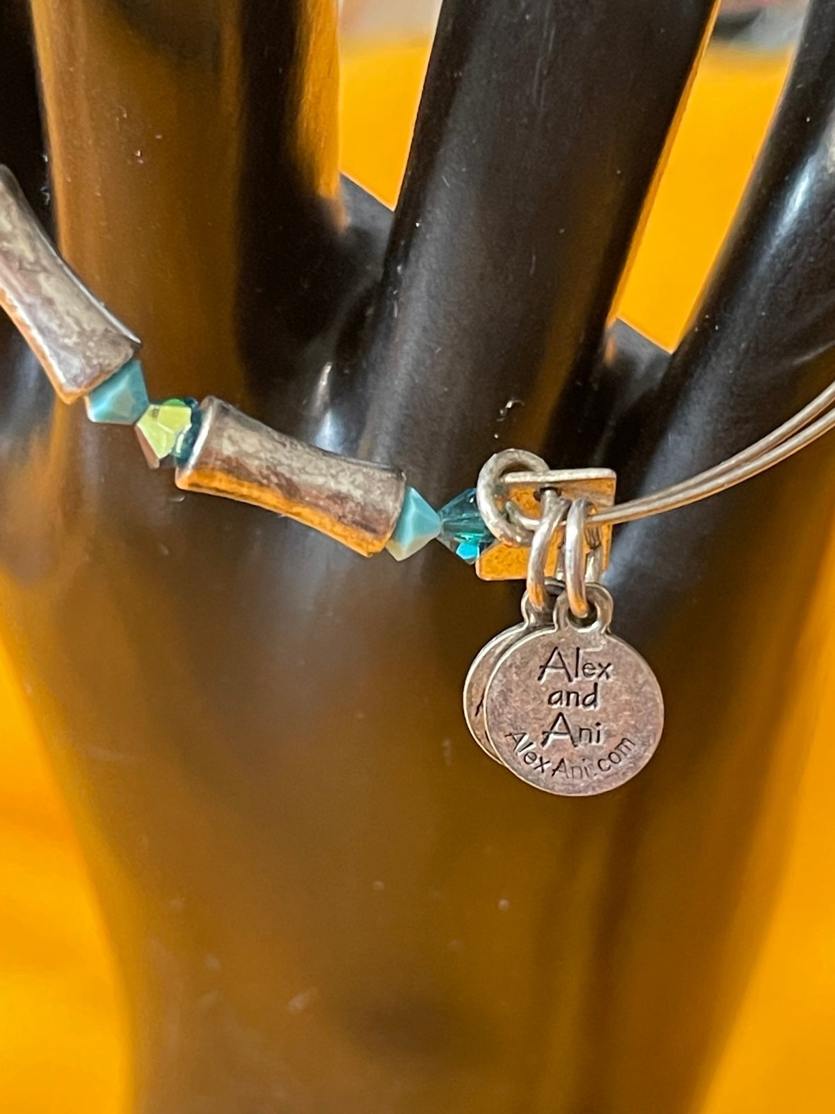 Alex and Ani Adjustable Bracelet Silvertone
