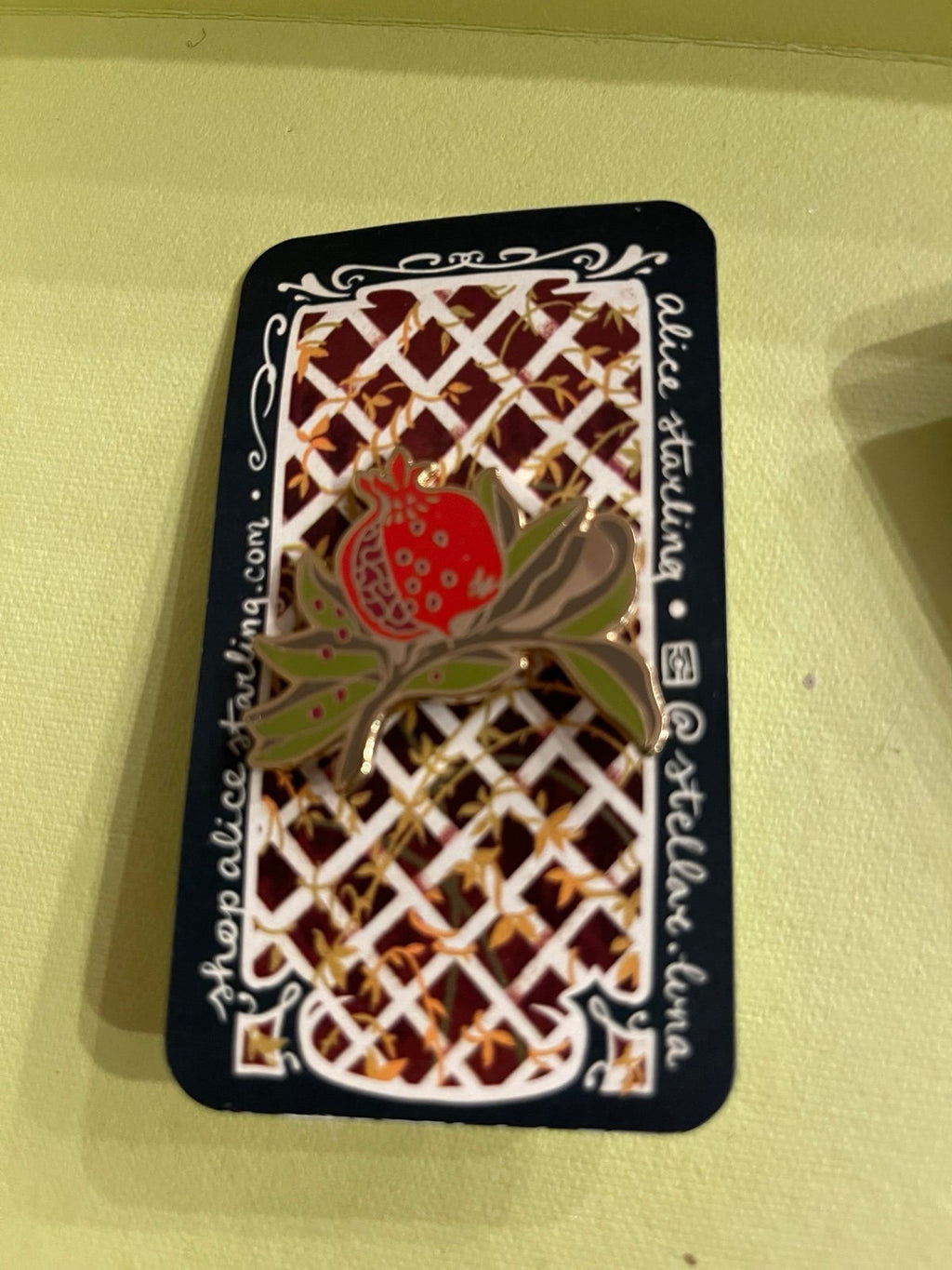 Alice Starling Botanical Enamel Pin Set (5)