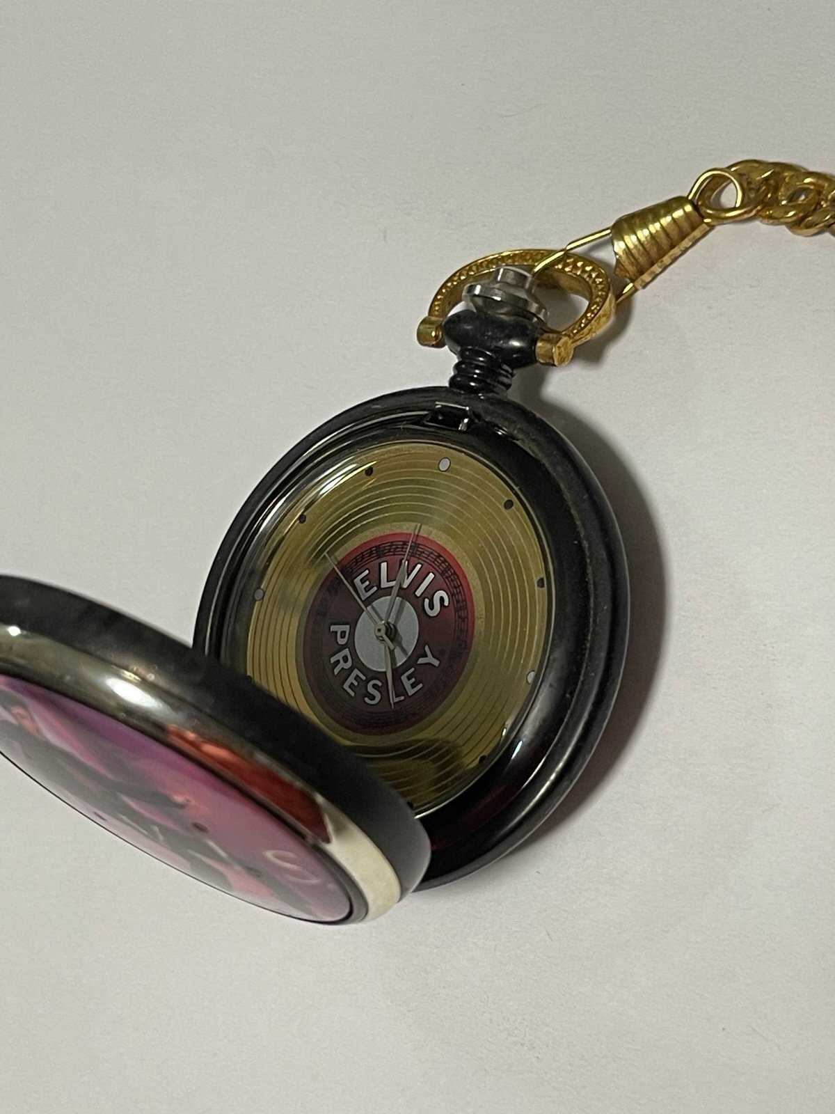 Elvis Presley Franklin Mint Collector Pocket Watch
