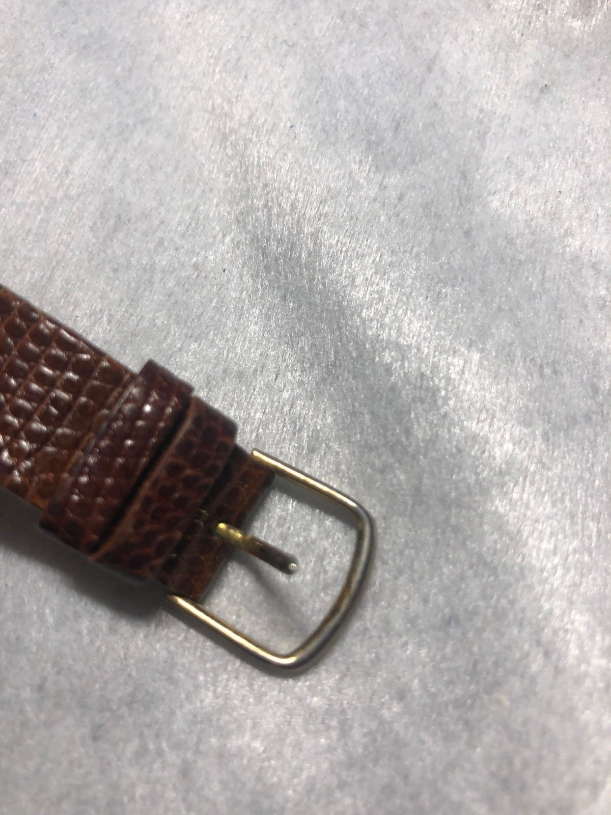 Gruen Precision Quartz Watch with Leather Strap