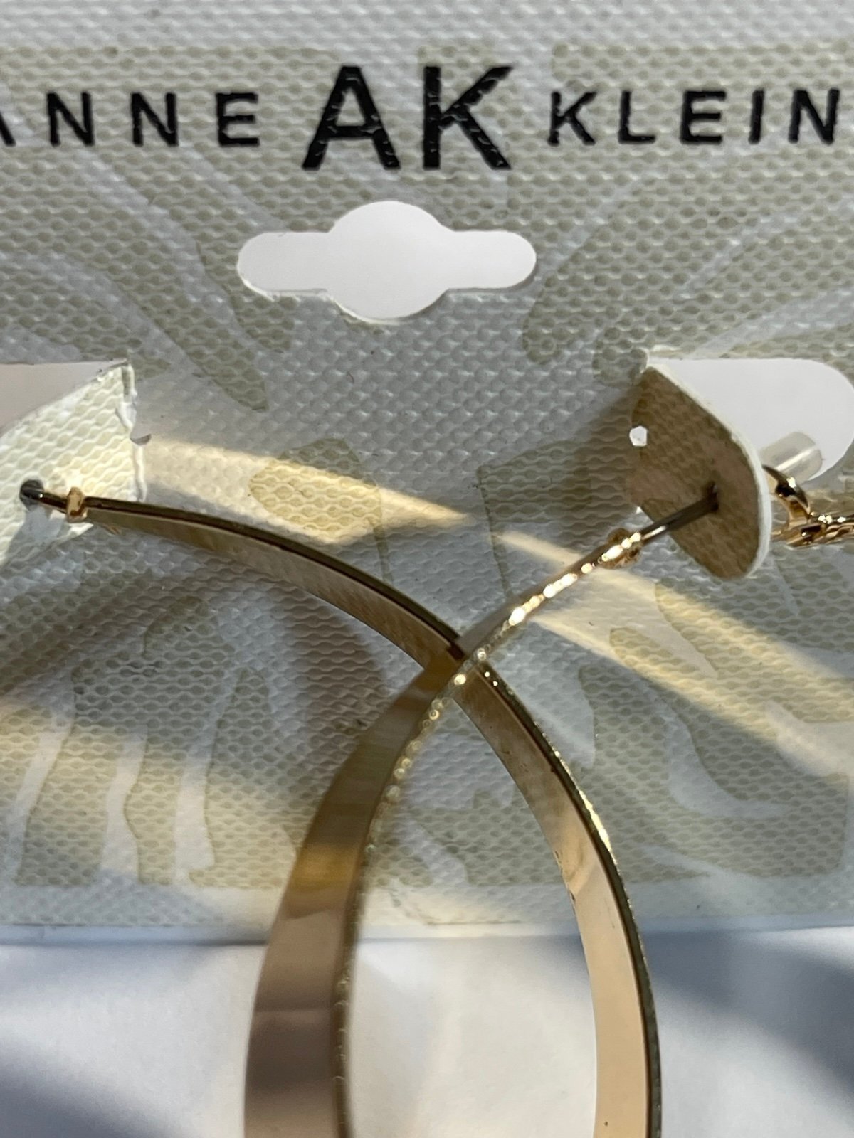 Anne Klein Goldtone Hoop Earrings