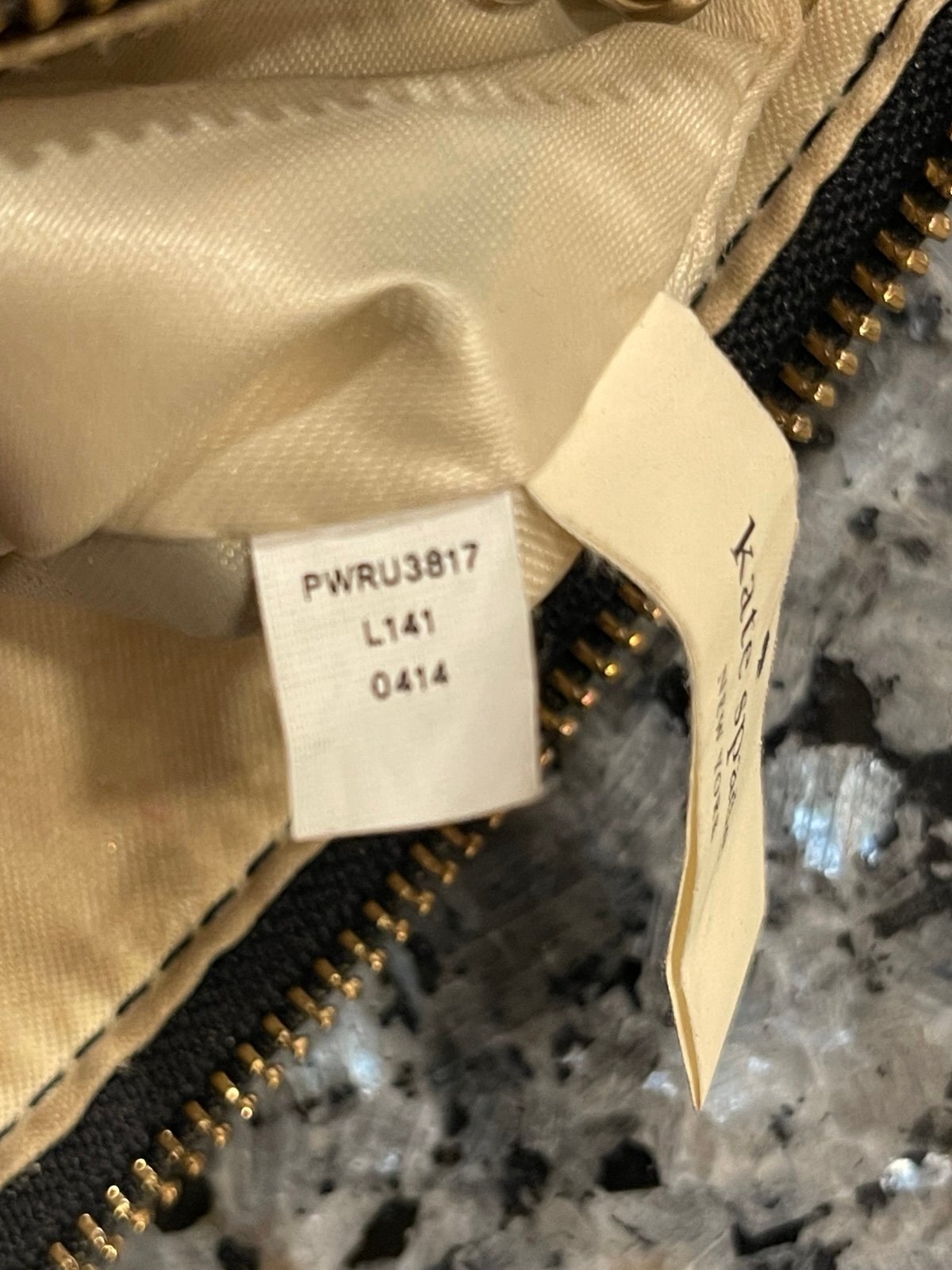 Kate Spade New York Gold Coast Black Pebbled Leather Chain Shoulder Bag