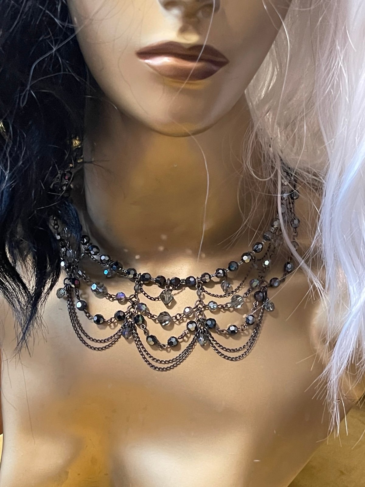 Erickson Beamon Beaded Statement Necklace