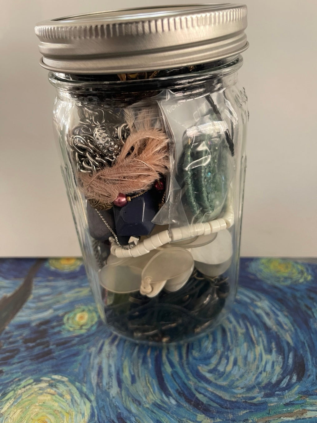 Chico’s Lot/Jar of Jewelry 15 pieces