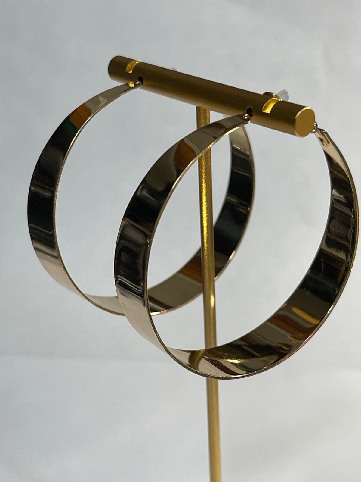 Anne Klein Goldtone Hoop Earrings