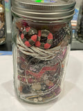 Wearable Quart Mason Mystery Jar Costume Jewelry Lot
