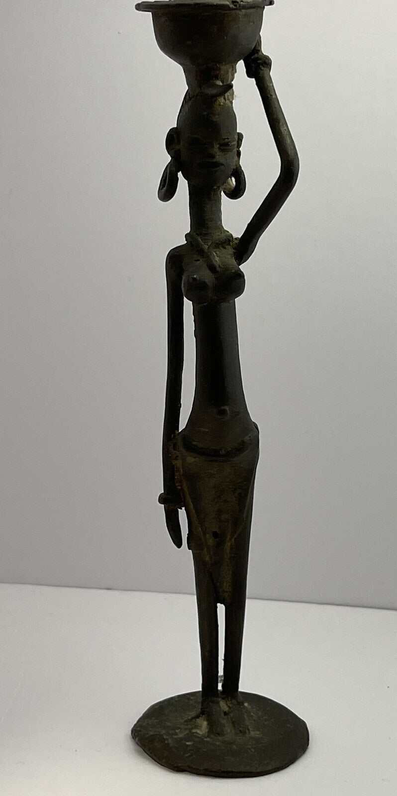 Vintage Mid-70s To Mid-80s West African Bronze Statuine