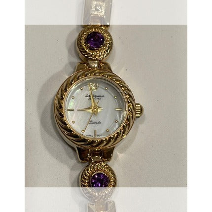 Jules Jürgensen Ladies Watch Amethyst, Ruby, Topaz Stones