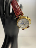 Men’s Stauer Automatic 13373 5ATM Watch with Leather Band
