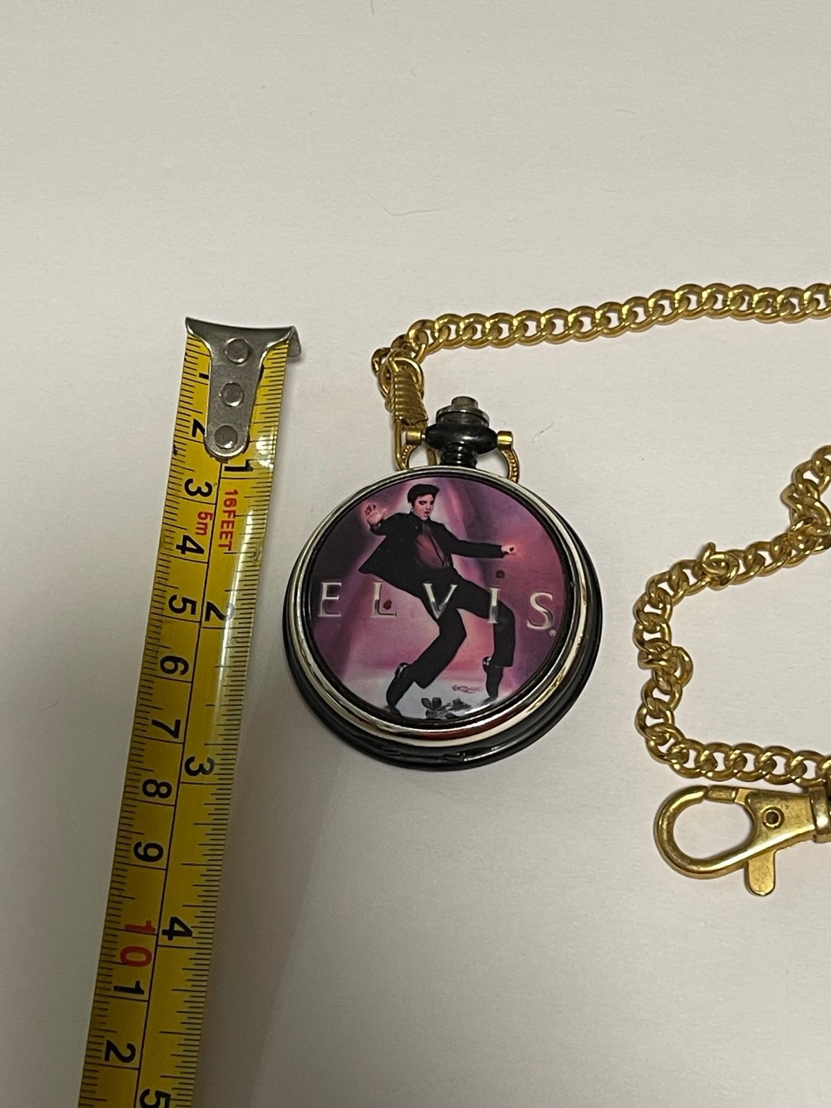 Elvis Presley Franklin Mint Collector Pocket Watch