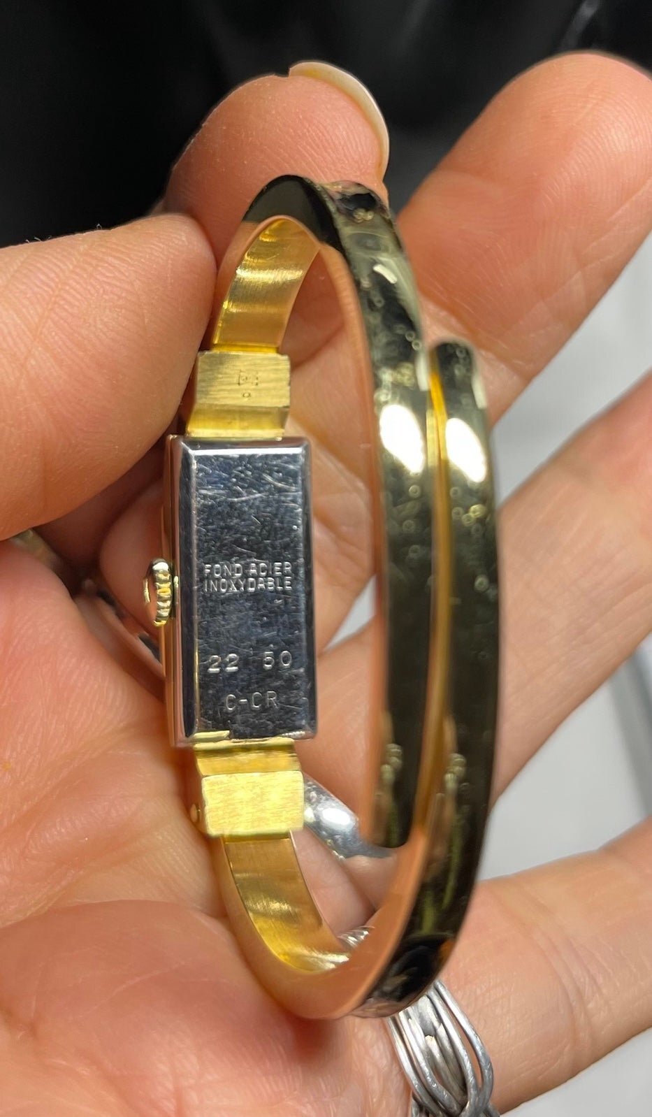 Vintage Bucherer 17Jewels Gold Plated Mechanical