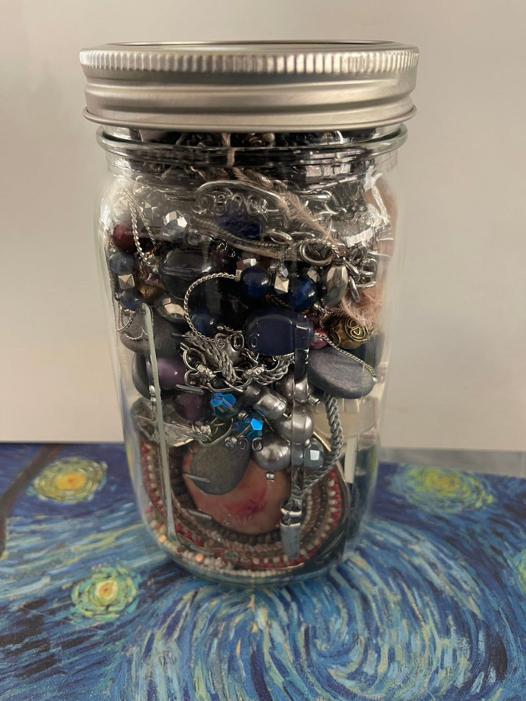 Chico’s Lot/Jar of Jewelry 15 pieces
