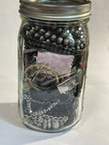 Wearable Quart Mason Mystery Jar Costume Jewelry Lot