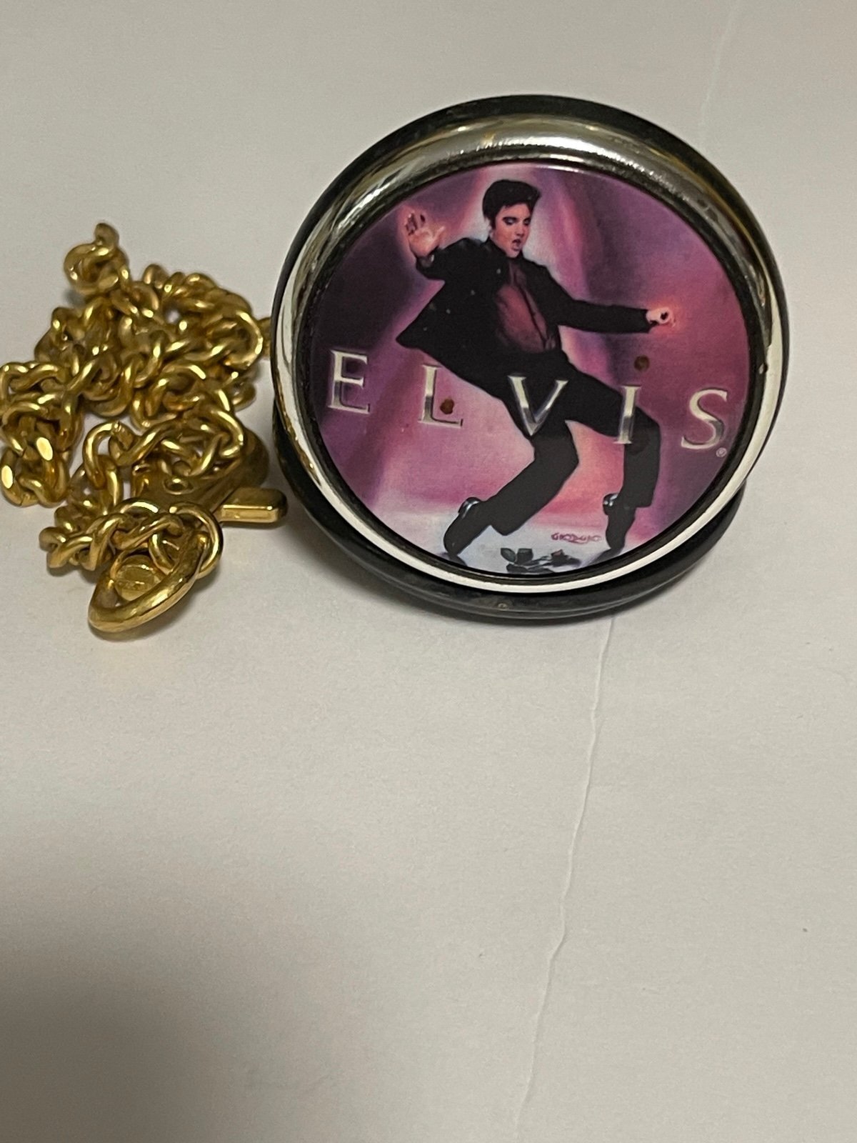 Elvis Presley Franklin Mint Collector Pocket Watch
