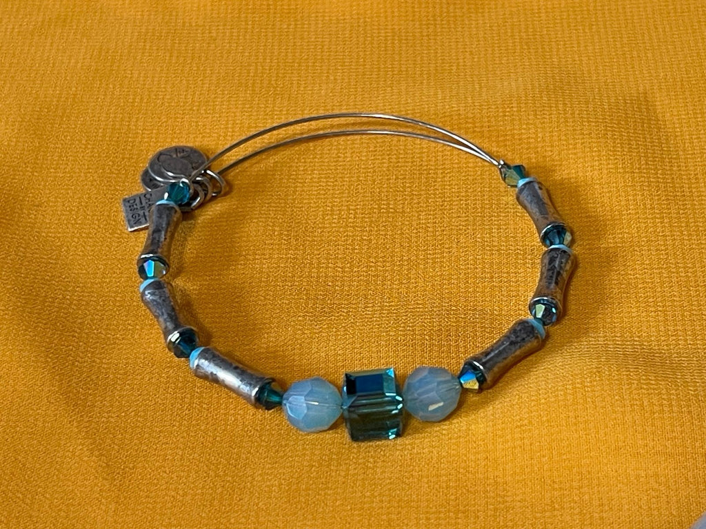 Alex and Ani Adjustable Bracelet Silvertone