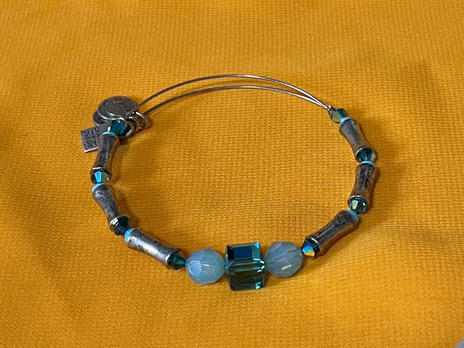 Alex and Ani Adjustable Bracelet Silvertone