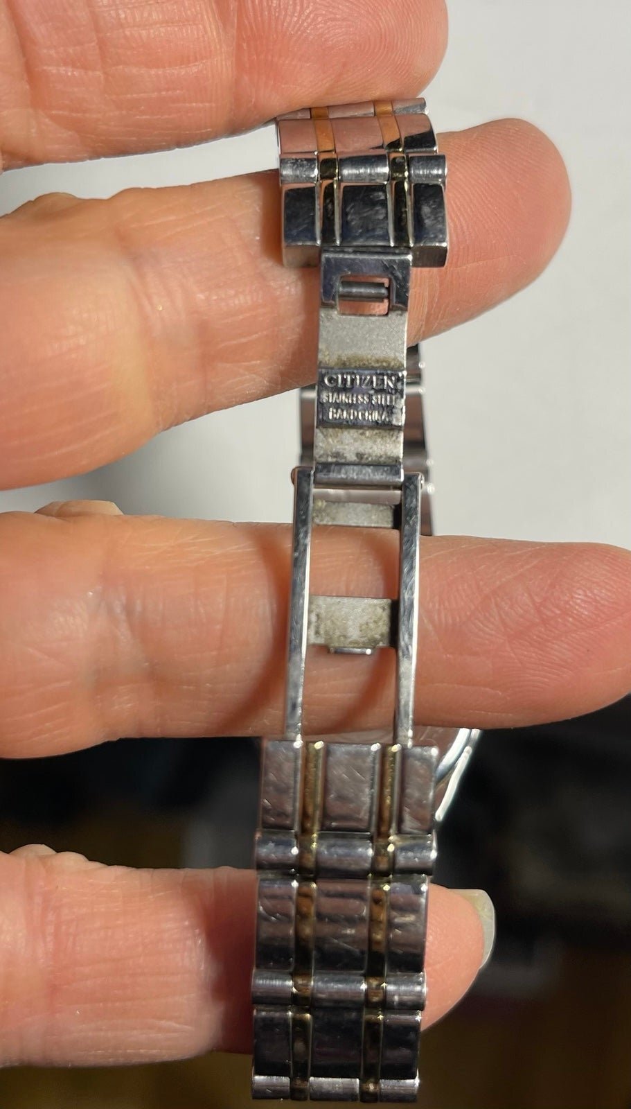 Ladies Citizens Eco-Drive Two-tone Watch