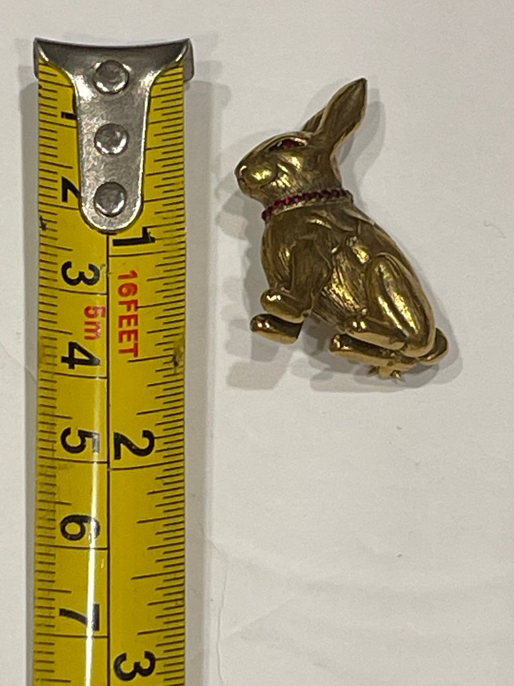 Vintage Metropolitan Museum of Art MAd Rabbit Brooch