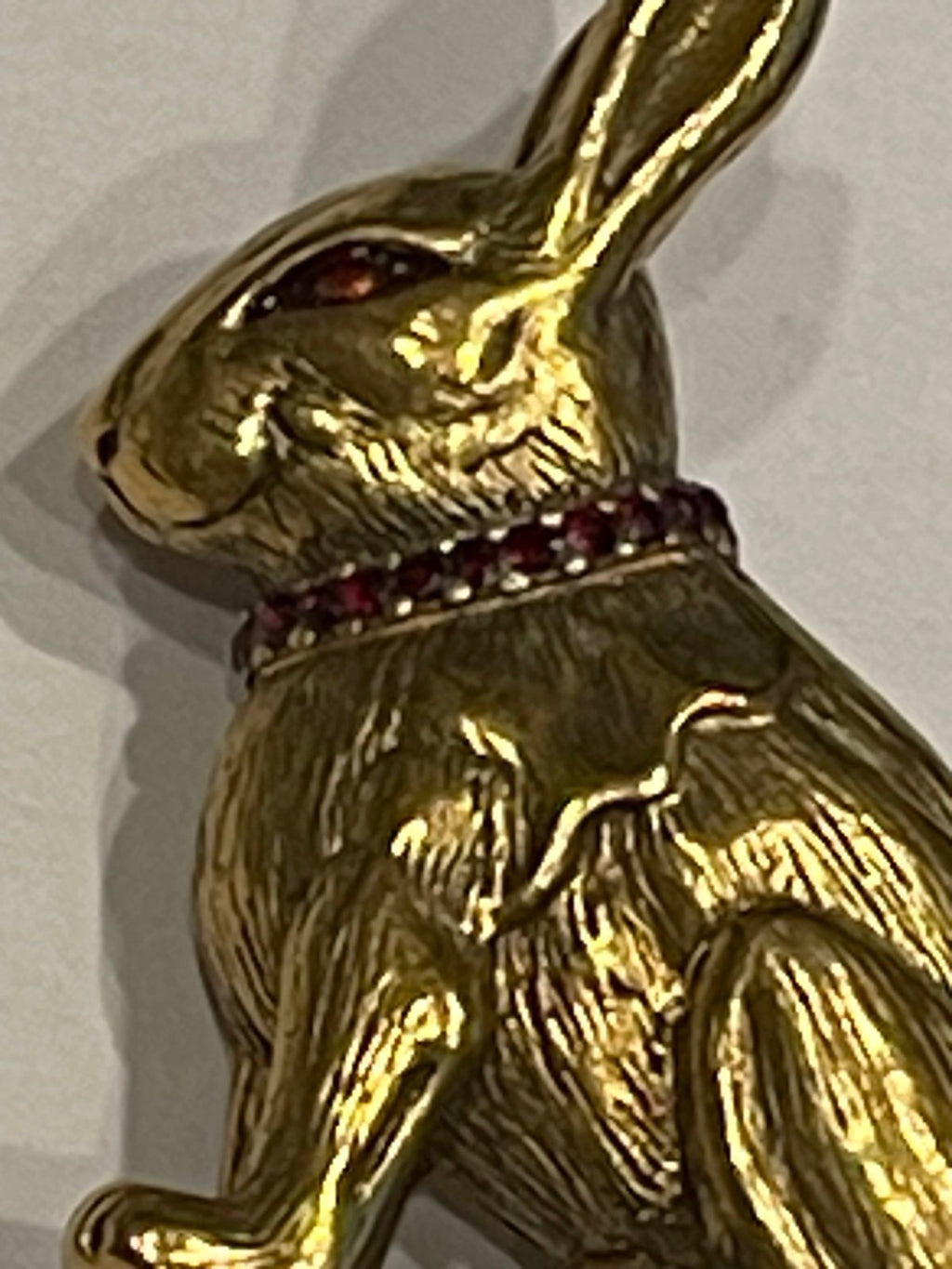 Vintage Metropolitan Museum of Art MAd Rabbit Brooch