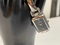 ESQ Movado Ladies Silver-tone Watch Black Face