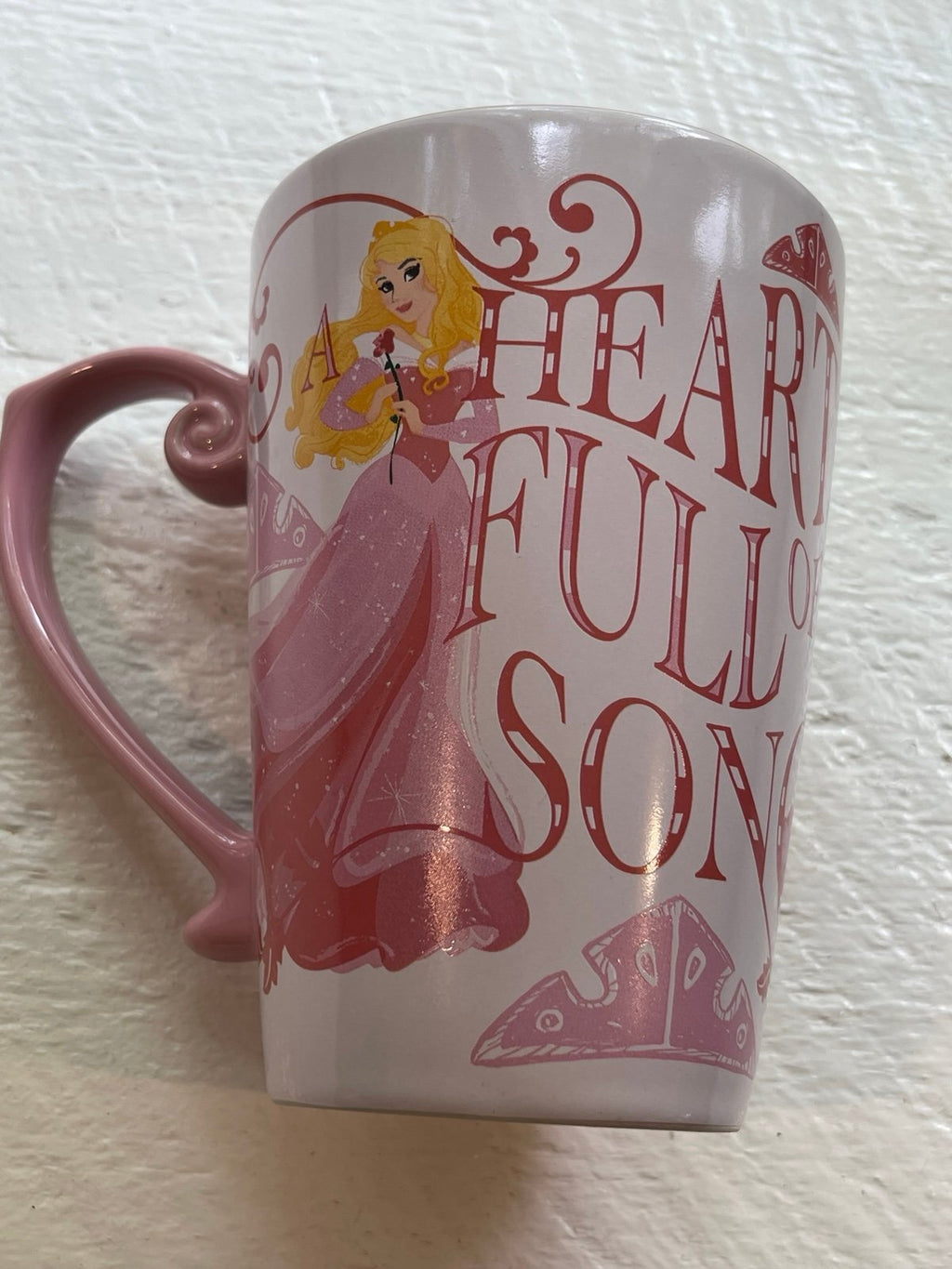 Disney Aurora Heart Full of Song Mug
