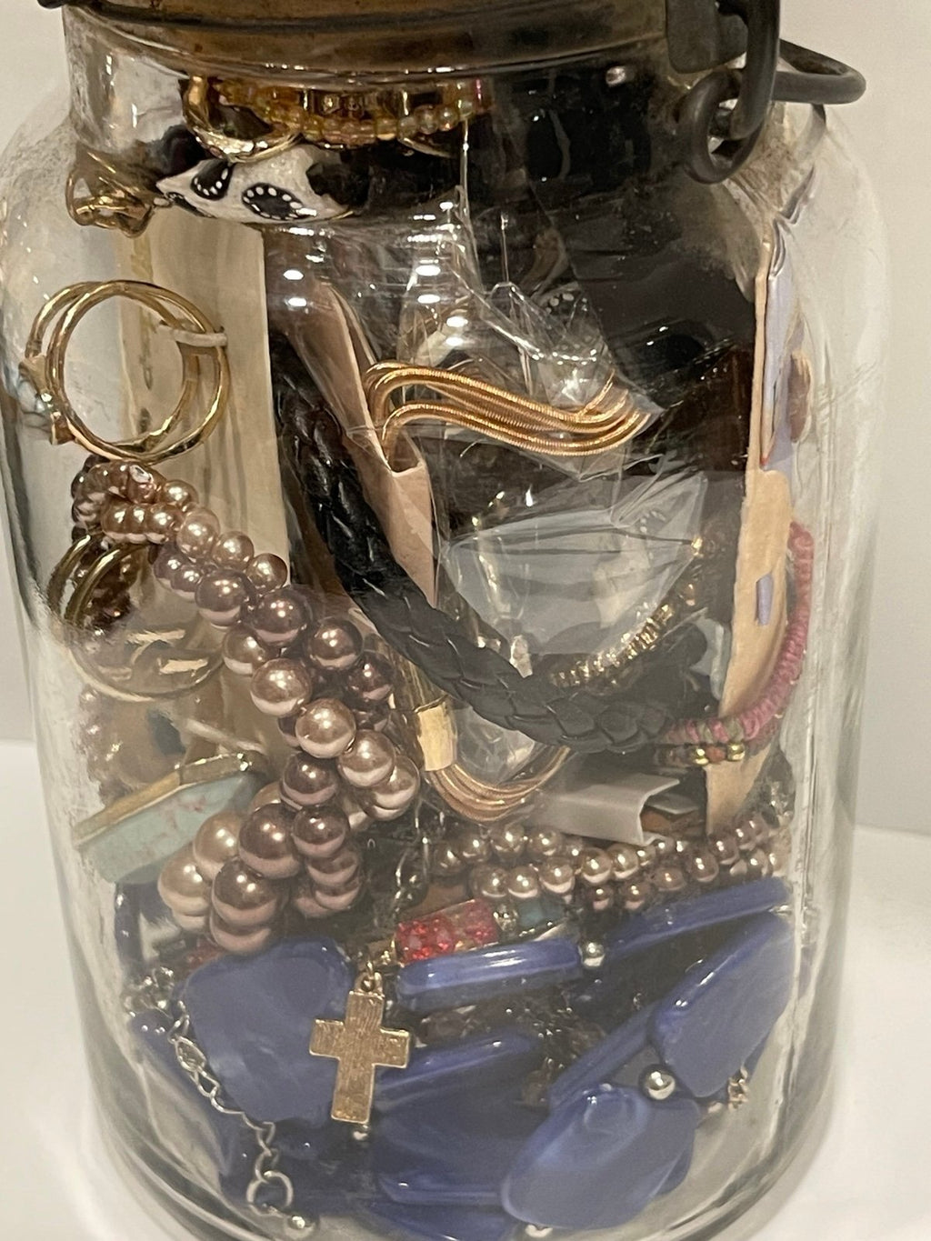 Mystery Jar Signed/Designer/Brand Costume Jewelry Lot