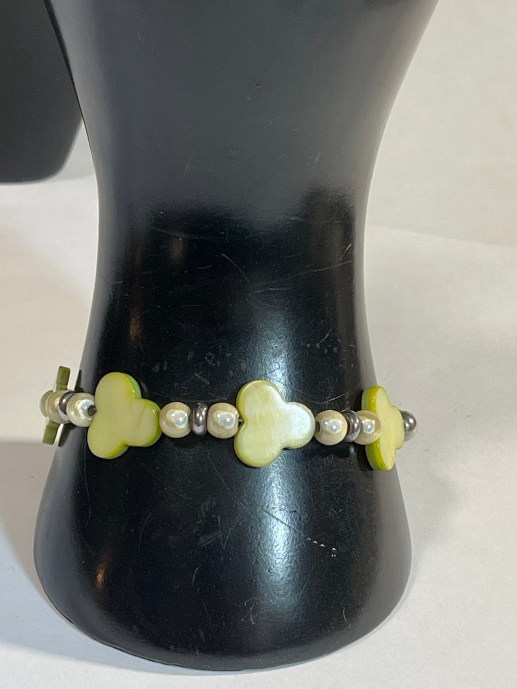 Sterling Silver Mother-of-Pearl & Freshwater Pearl Bracelet