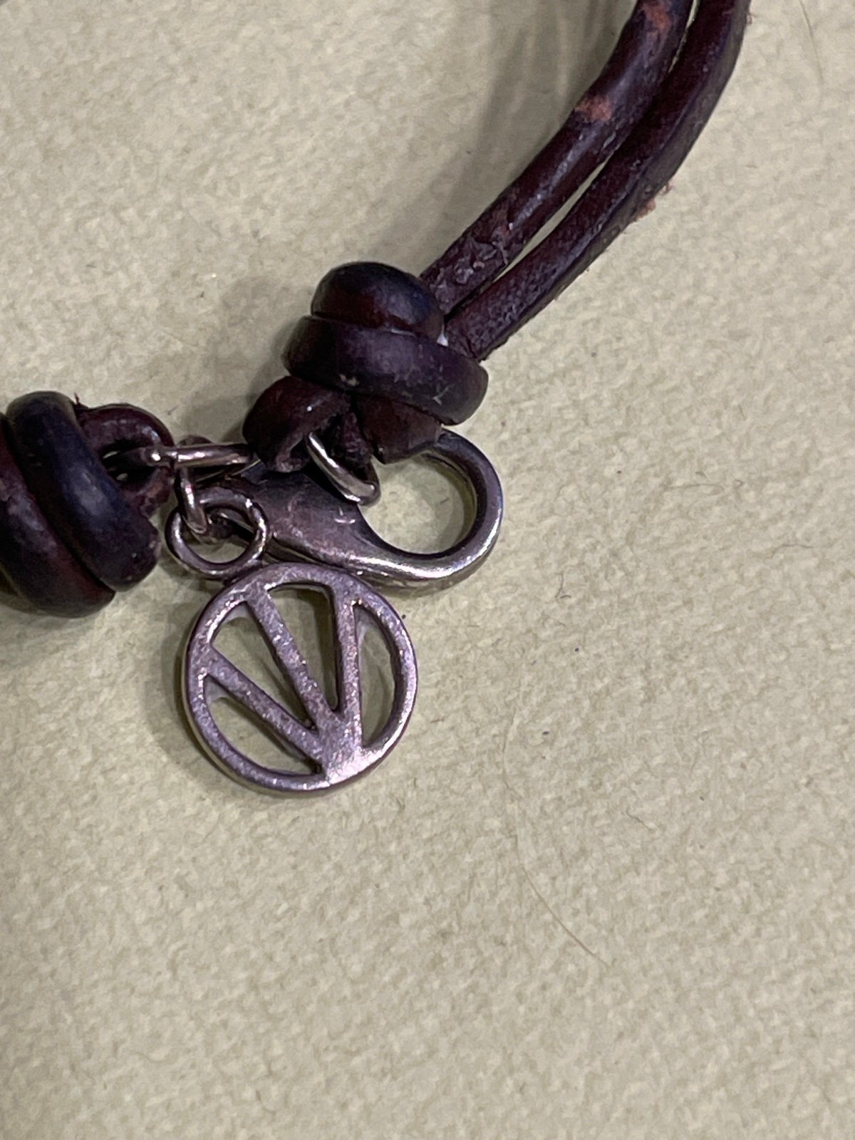 Shema-Or 925 Sterling Tree of Life Leather Bracelet – Small 6”