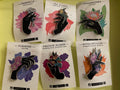 Pupuren Botanical Hand Enamel Pin 6pc Set