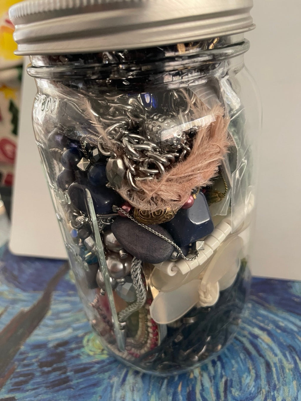 Chico’s Lot/Jar of Jewelry 15 pieces