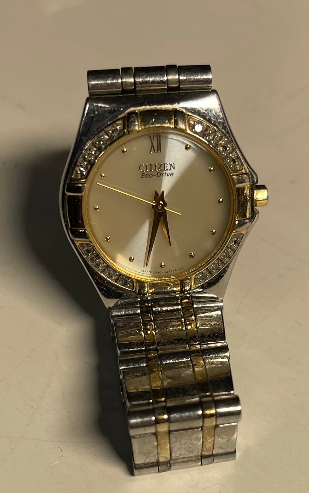 Ladies Citizens Eco-Drive Two-tone Watch
