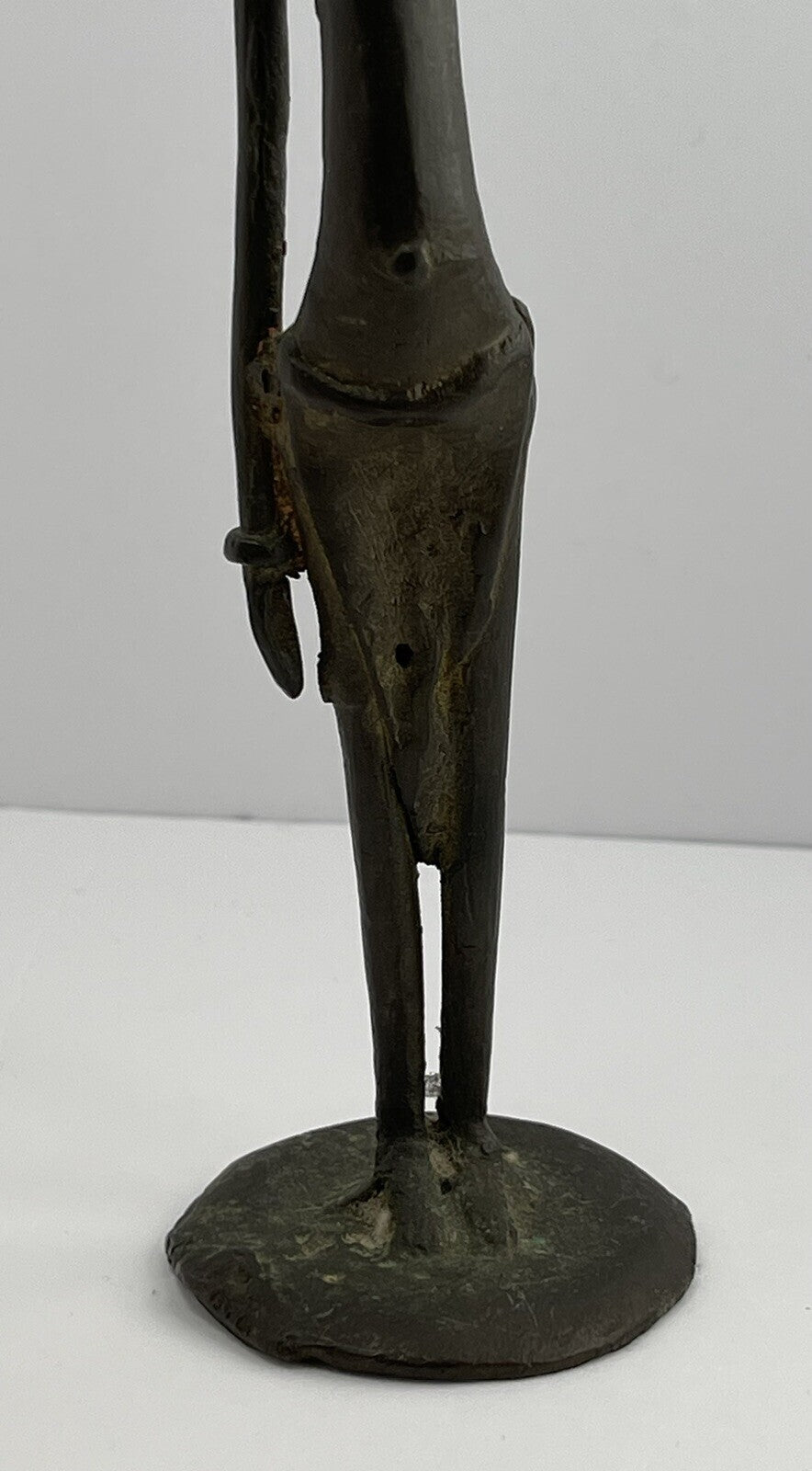 Vintage Mid-70s To Mid-80s West African Bronze Statuine