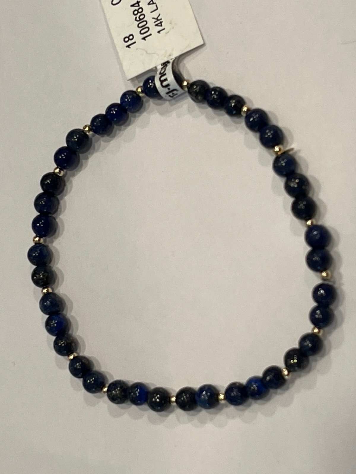 14k and Lapis Bracelet