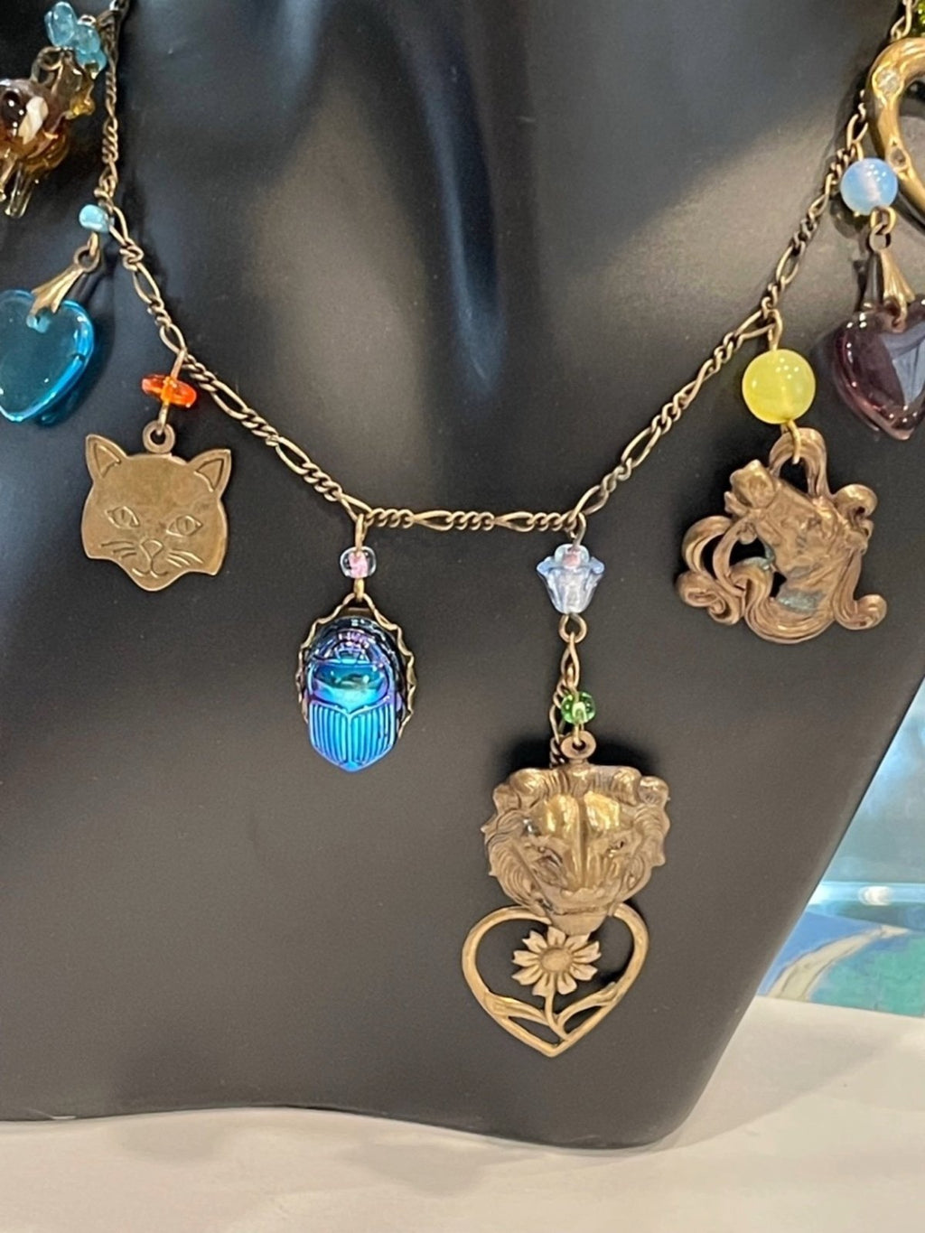 28in Glass Works Studio Ltd Charm Necklace