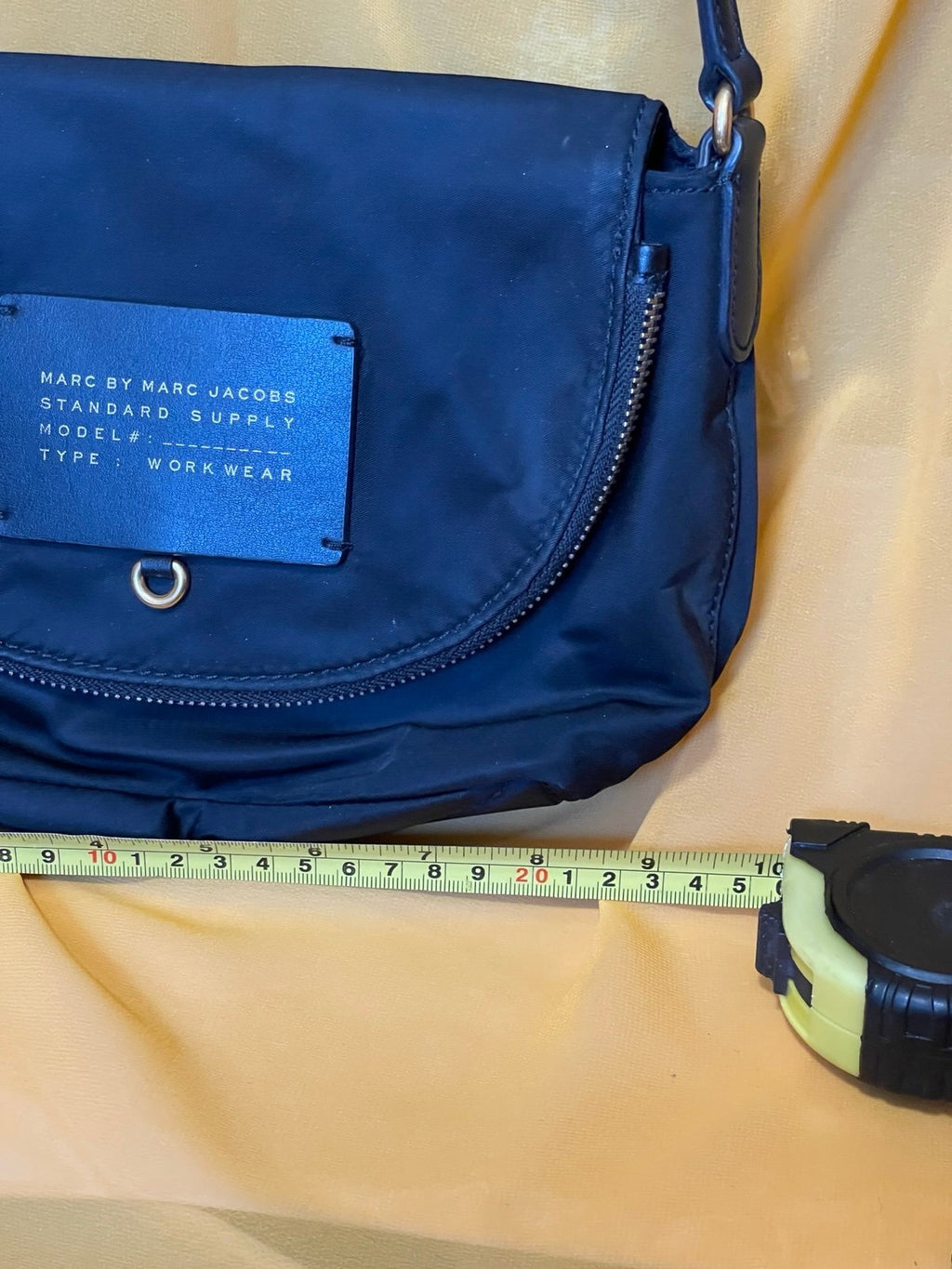 Marc by Marc Jacobs Nylon Crossbody Black Standard Supply Workwear Flap Bag
