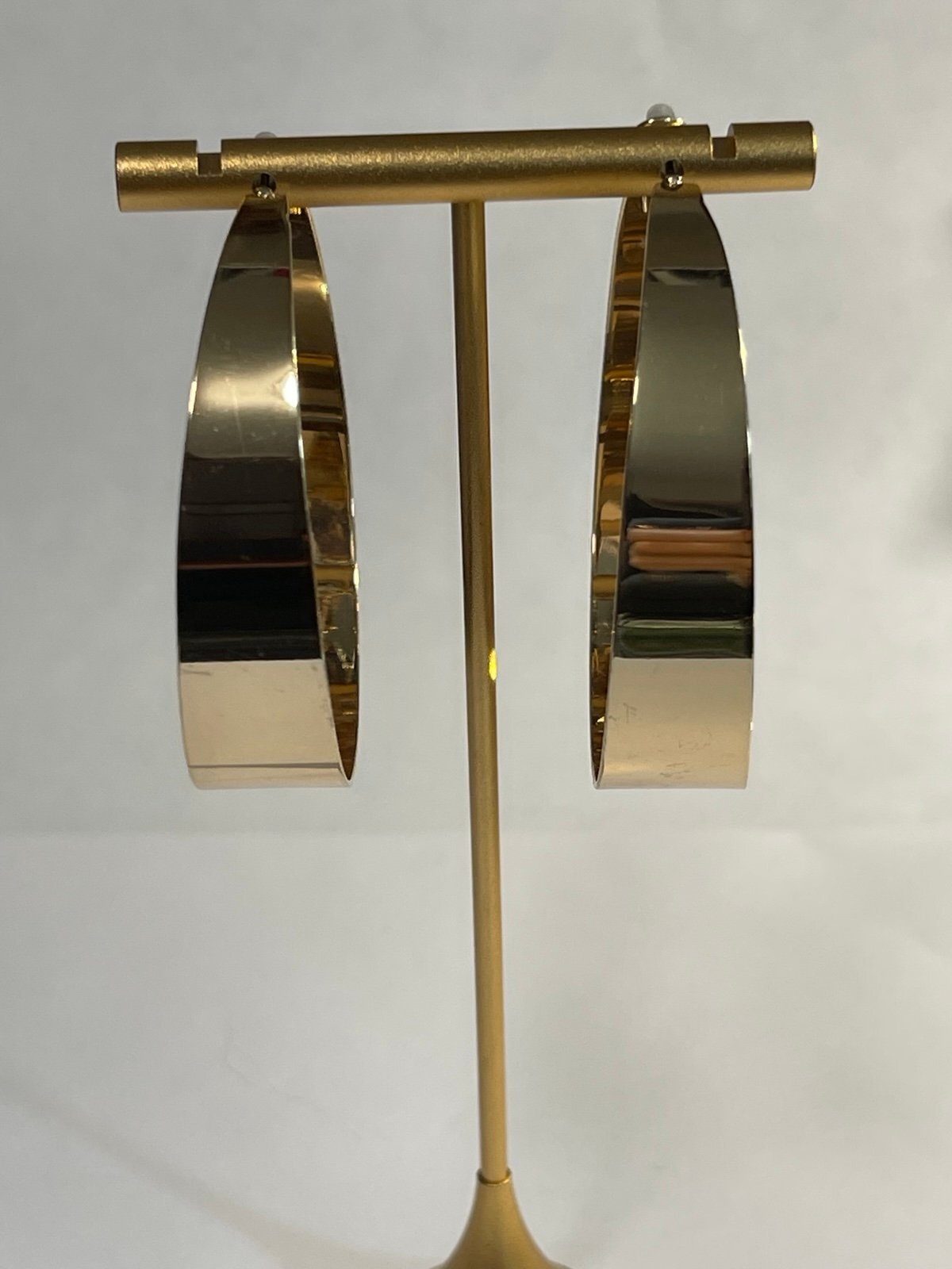 Anne Klein Goldtone Hoop Earrings