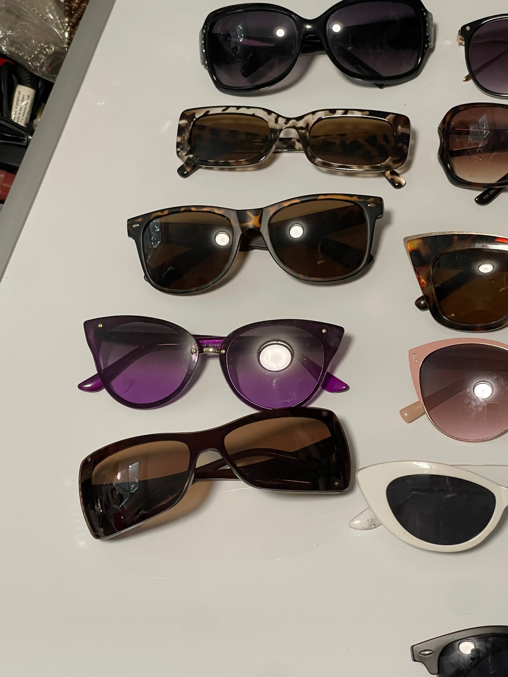 Lot of 22 Mixed Style Women's Sunglasses