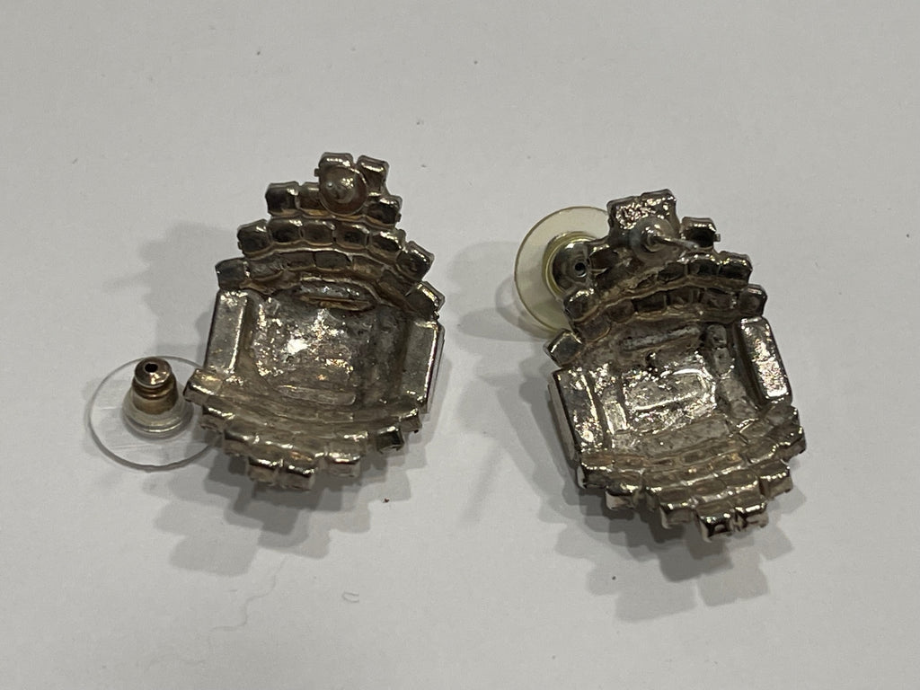 Vintage Lord & Taylor Austrian Crystal Earrings NOS