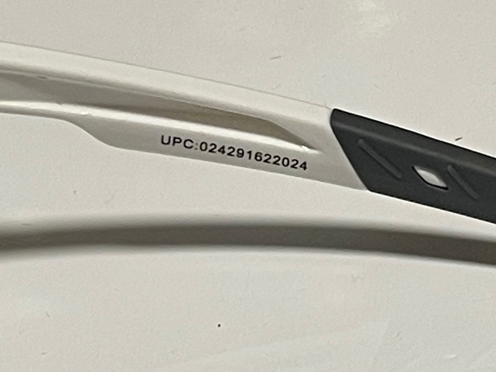 Piranha PC 105 White Sport Shield Sunglasses Gray Lens