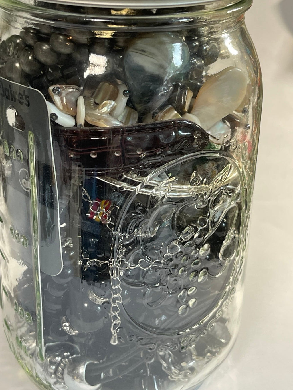 Wearable Quart Mason Mystery Jar Costume Jewelry Lot