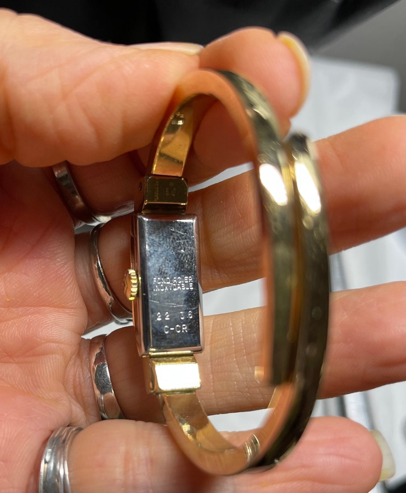 Vintage Bucherer 17 Jewels Gold Plated Mechanical Watch