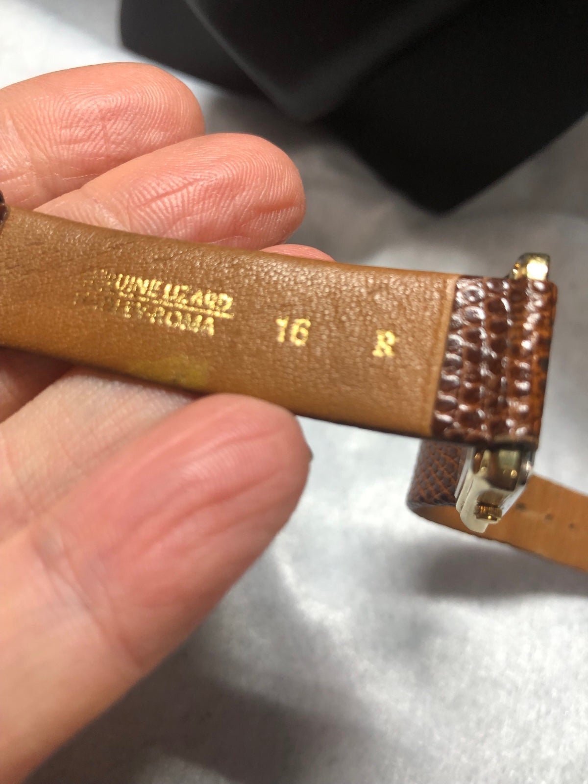 Gruen Precision Quartz Watch with Leather Strap