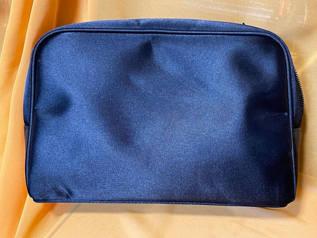 Chanel Parfums Black Cosmetic Bag