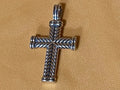 David Yurman Sterling Silver 925 Cable Cross Pendant DY
