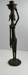 Vintage Mid-70s To Mid-80s West African Bronze Statuine