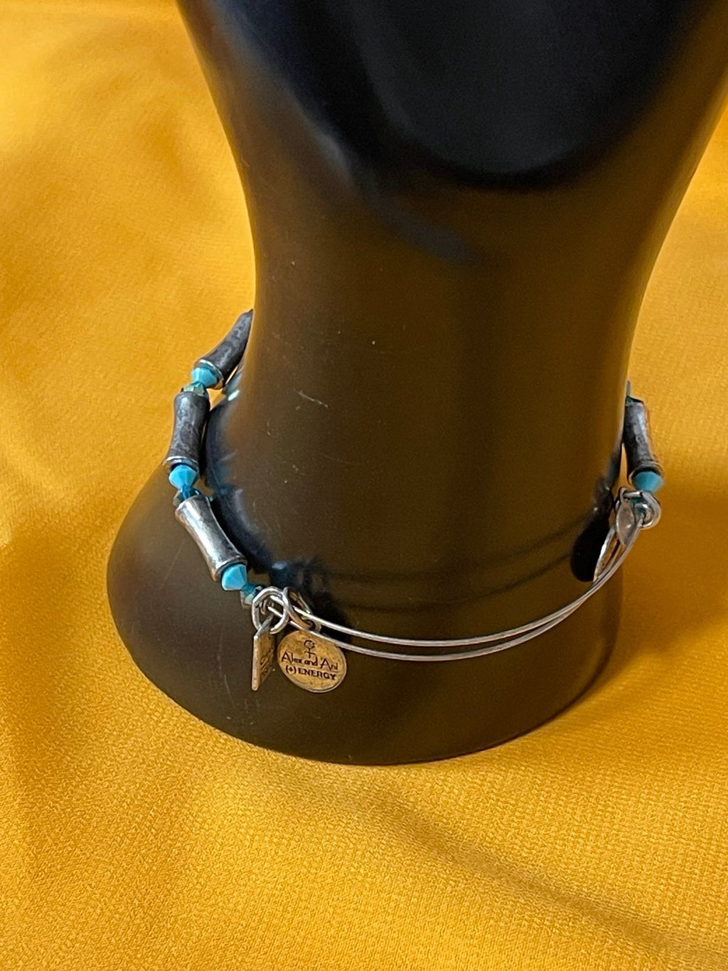 Alex and Ani Adjustable Bracelet Silvertone